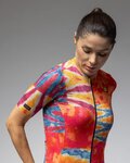 ALÉ Cycling short sleeve jersey - PR-E CLOROFILLA - multicolour