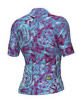 ALÉ Cycling short sleeve jersey - PR-E CLOROFILLA - blue/purple