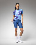 ALÉ Cycling short sleeve jersey - PRAGMA LINFA - blue