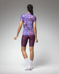 ALÉ Cycling short sleeve jersey - PRAGMA LINFA - purple/blue