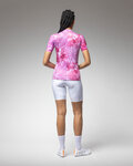 ALÉ Cycling short sleeve jersey - PRAGMA LINFA - pink