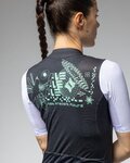 ALÉ Cycling short sleeve jersey - MEGABYTE 2.0 PR-E - black/white
