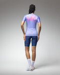 ALÉ Cycling short sleeve jersey - MEGABYTE 2.0 PR-E - blue