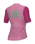 ALÉ Cycling short sleeve jersey - MEGABYTE 2.0 PR-E - pink