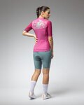 ALÉ Cycling short sleeve jersey - MEGABYTE 2.0 PR-E - pink