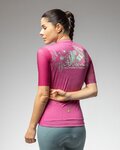 ALÉ Cycling short sleeve jersey - MEGABYTE 2.0 PR-E - pink
