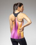 ALÉ Cycling sleeveless jersey - PRAGMA CRAZY - multicolour