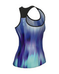 ALÉ Cycling sleeveless jersey - PRAGMA CRAZY - blue