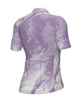 ALÉ Cycling short sleeve jersey - PR-E FAN - white/purple