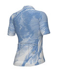 ALÉ Cycling short sleeve jersey - PR-E FAN - blue/white