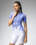 ALÉ Cycling short sleeve jersey - PR-E FAN - blue/white