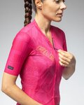 ALÉ Cycling short sleeve jersey - SCHEMA PR-E - red