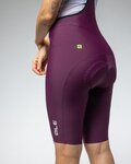 ALÉ Cycling bib shorts - R-EV1 GO - bordeaux