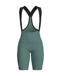 ALÉ Cycling bib shorts - R-EV1 GO - light green