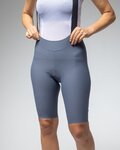 ALÉ Cycling bib shorts - R-EV1 GO - grey