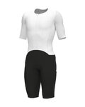 ALÉ Cycling skinsuit - TRIATHLON EAGLE TRI - white/black