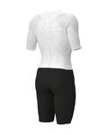 ALÉ Cycling skinsuit - TRIATHLON EAGLE TRI - white/black