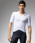 ALÉ Cycling skinsuit - TRIATHLON EAGLE TRI - white/black