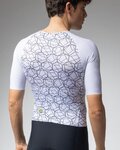ALÉ Cycling skinsuit - TRIATHLON FOCUS - white/black