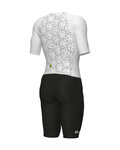 ALÉ Cycling skinsuit - TRIATHLON FOCUS - white/black