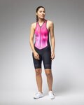 ALÉ Cycling skinsuit - TRIATHLON CRAZY - pink/black