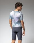 ALÉ Cycling skinsuit - ARGON PR-E - white/blue/grey