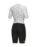 ALÉ Cycling skinsuit - TRIATHLON FOCUS - white/black