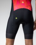 ALÉ Cycling skinsuit - TRIATHLON TRIPLE - pink/black