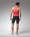 ALÉ Cycling skinsuit - TRIATHLON TRIPLE - pink/black
