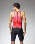 ALÉ Cycling skinsuit - TRIATHLON TRIPLE - pink/black