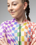 ALÉ Cycling short sleeve jersey - MULTIVERSO 2.0 KID - multicolour