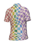 ALÉ Cycling short sleeve jersey - MULTIVERSO 2.0 KID - multicolour