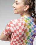ALÉ Cycling short sleeve jersey - MULTIVERSO 2.0 KID - multicolour