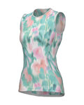 ALÉ Cycling sleeve less t-shirt - INTIMO JARDIN 2.0 - light green