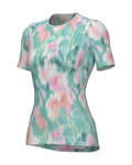 ALÉ Cycling short sleeve t-shirt - INTIMO JARDIN 2.0 - light green