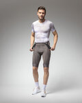 ALÉ Cycling short sleeve t-shirt - INTIMO ARGON - white