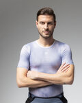 ALÉ Cycling short sleeve t-shirt - INTIMO ARGON - grey