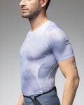 ALÉ Cycling short sleeve t-shirt - INTIMO ARGON - grey