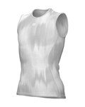 ALÉ Cycling sleeve less t-shirt - INTIMO ARGON - white