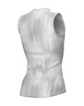 ALÉ Cycling sleeve less t-shirt - INTIMO ARGON - white