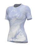 ALÉ Cycling short sleeve t-shirt - INTIMO FAN - light blue