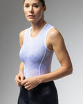 ALÉ Cycling sleeve less t-shirt - INTIMO FAN - light blue