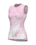 ALÉ Cycling sleeve less t-shirt - INTIMO FAN - pink