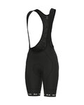 ALÉ Cycling bib shorts - STRADA 2.0 PR-E - black