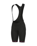 ALÉ Cycling bib shorts - STRADA 2.0 PR-E - black