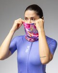 ALÉ Cycling neckwarmer - JARDIN 2.0 - multicolour