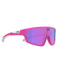 NEON Cycling sunglasses - LOOP - pink/white