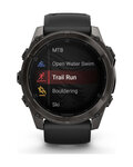 GARMIN smart watch - FENIX 8 AMOLED SAPPHIRE 51 mm - black