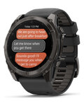 GARMIN smart watch - FENIX 8 AMOLED SAPPHIRE 51 mm - black