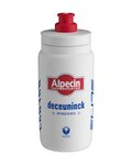 ELITE Cycling water bottle - FLY 550 ALPECIN DECEUNINCK 2024 - white/red/blue
